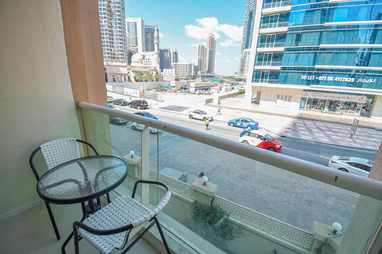 Luxury Escapes - Cozy 1 Bedroom With Study Room In Dubai Marina Park Tower Eksteriør bilde